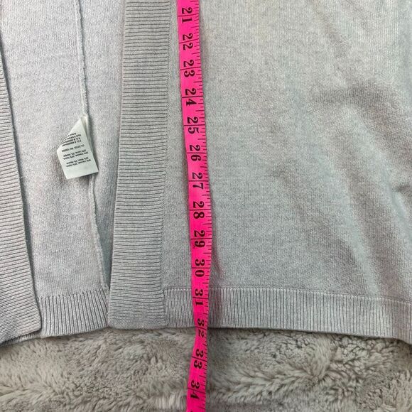 ARITZIA GOLDEN BY TNA Grey Knit Cardigan Kimono XXS/XS Sweater Wool Alpaca Blend - Picture 12 of 12